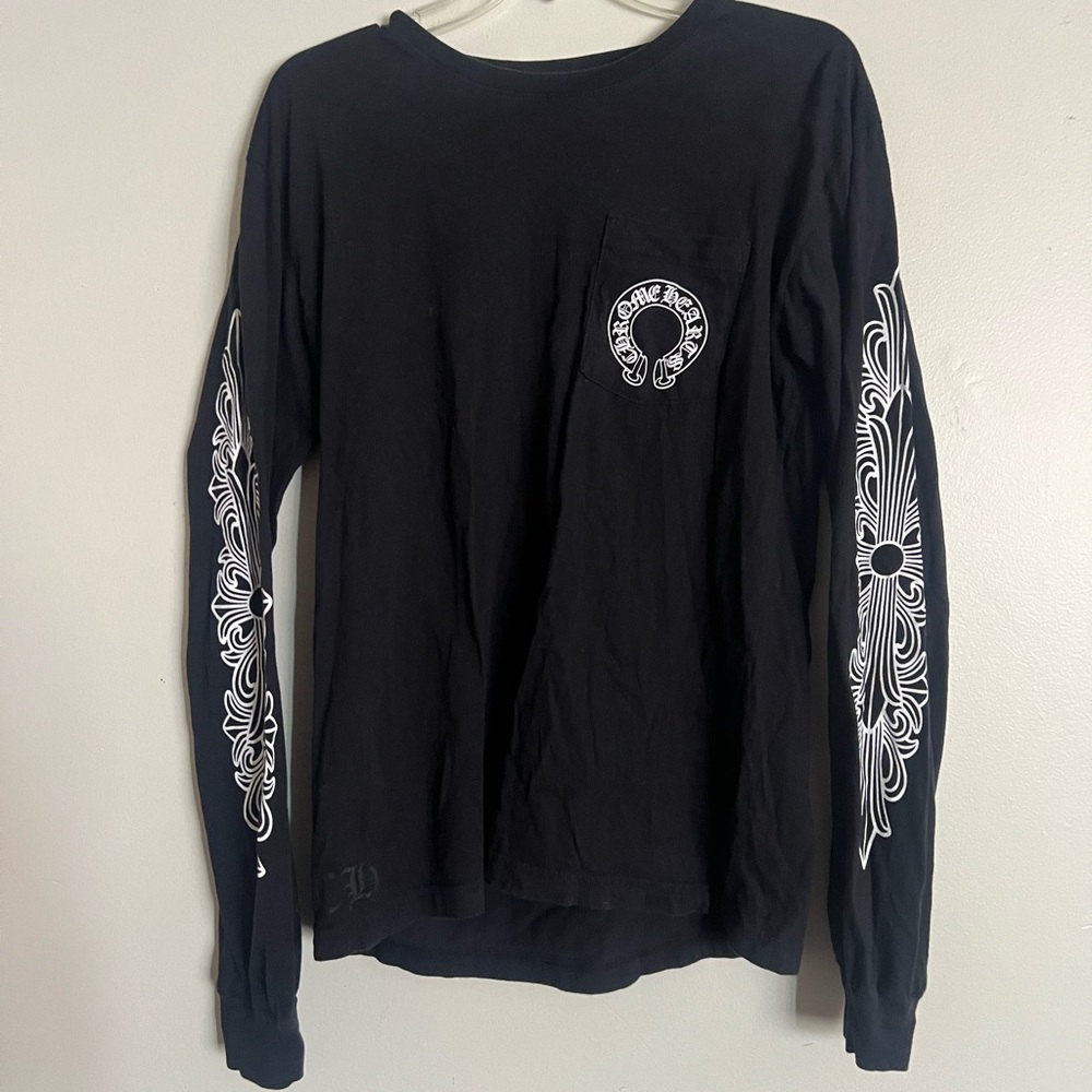 Chrome hearts black long sleeve